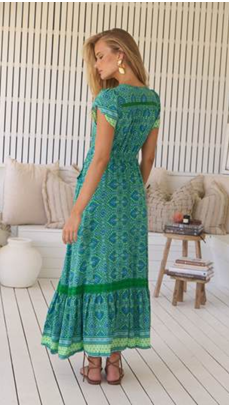 Robe Emeraude Jaase