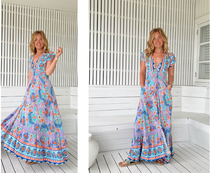 Robe Violetta Jaase ! Exclu Web !