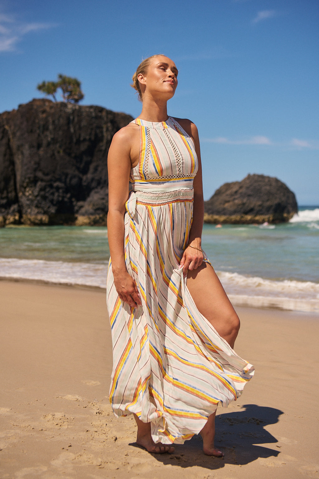 Robe Dos Nu Sunset