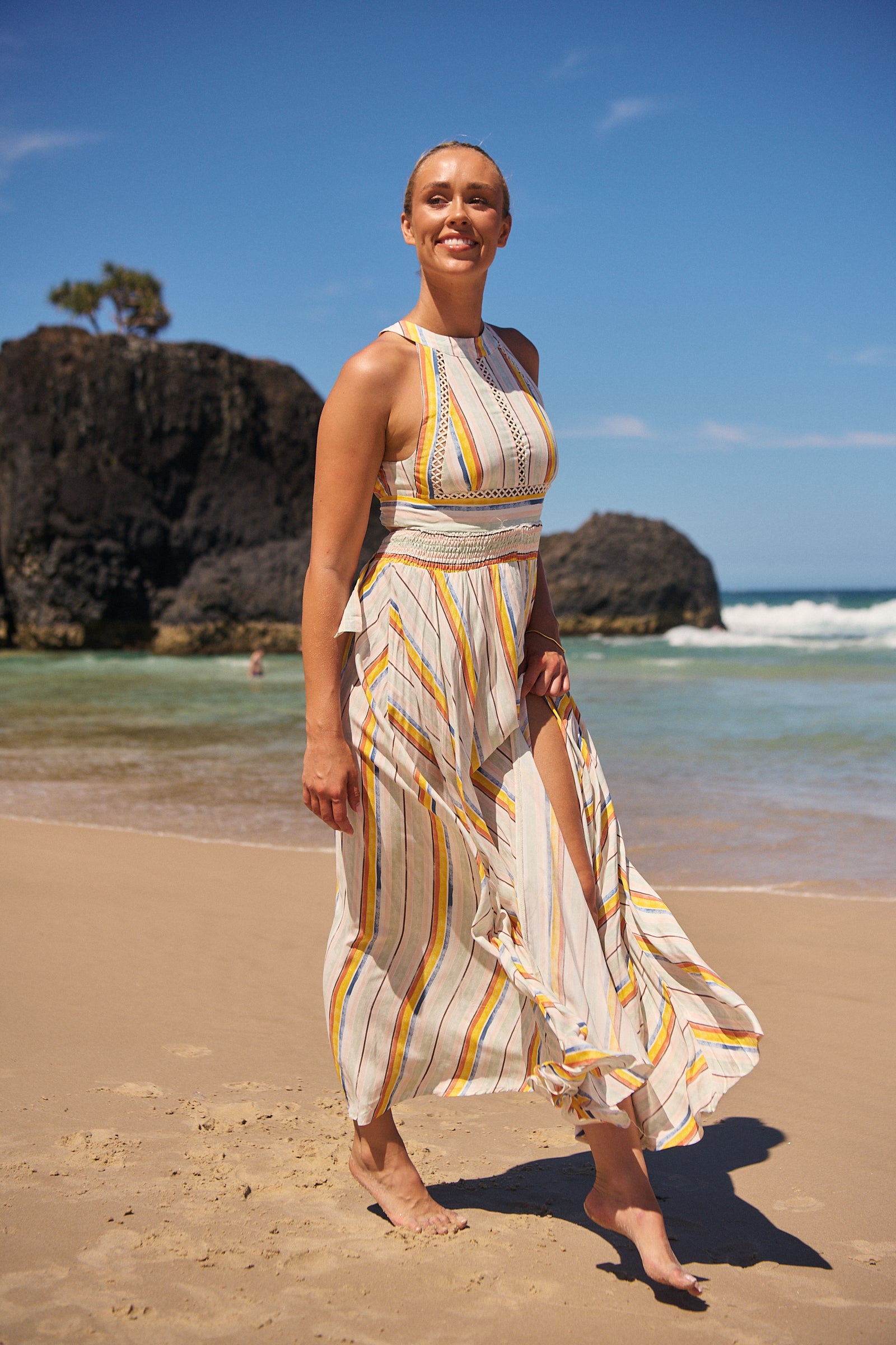 Robe Dos Nu Sunset