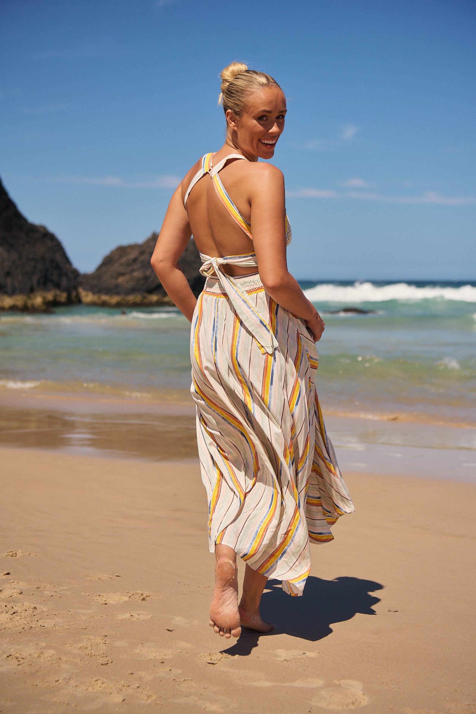 Robe Dos Nu Sunset